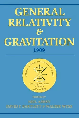 General Relativity and Gravitation, 1989 cover