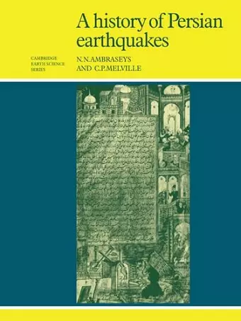 A History of Persian Earthquakes cover