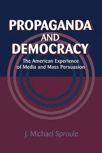 Propaganda and Democracy cover