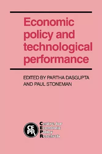 Economic Policy and Technological Performance cover