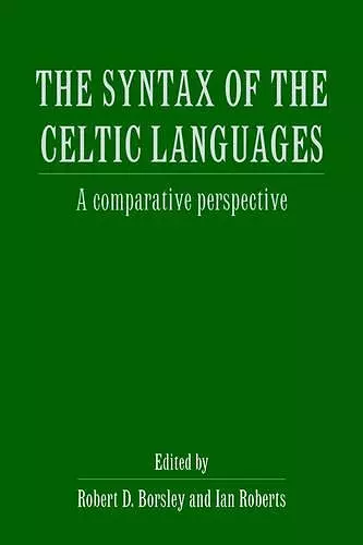 The Syntax of the Celtic Languages cover