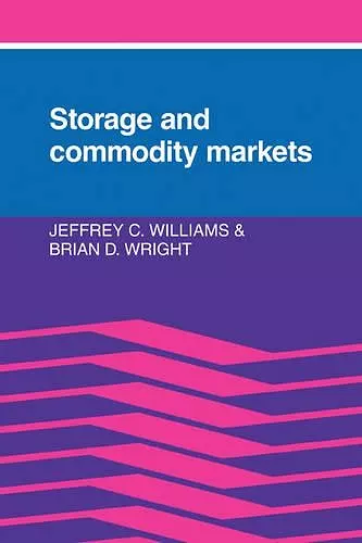 Storage and Commodity Markets cover