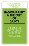 Hagiography and the Cult of Saints cover