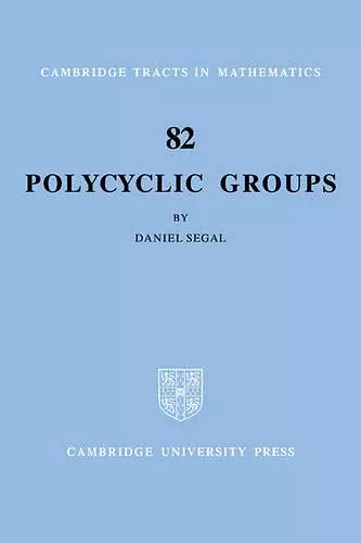 Polycyclic Groups cover