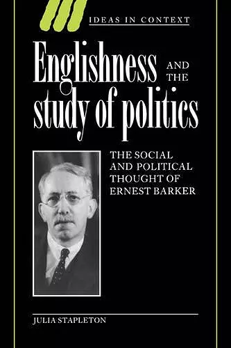 Englishness and the Study of Politics cover