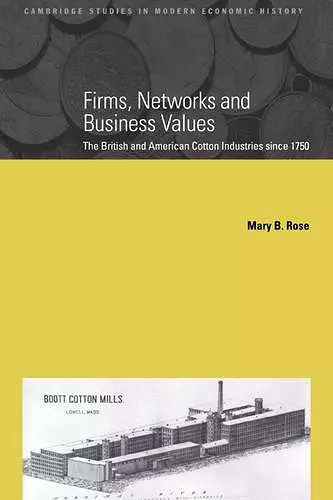 Firms, Networks and Business Values cover