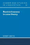 Restrictiveness in Case Theory cover