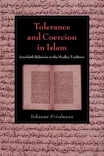 Tolerance and Coercion in Islam cover