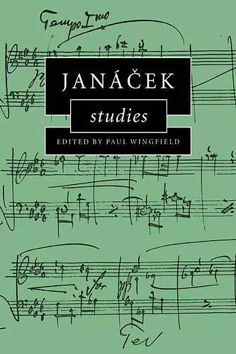 Janácek Studies cover