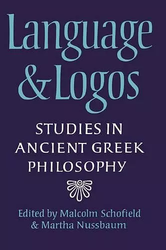 Language and Logos cover