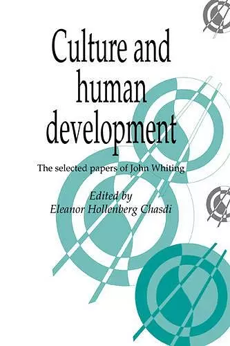 Culture and Human Development cover