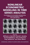Nonlinear Econometric Modeling in Time Series cover