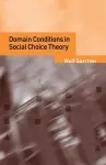 Domain Conditions in Social Choice Theory cover