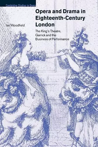 Opera and Drama in Eighteenth-Century London cover