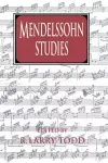 Mendelssohn Studies cover