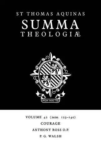 Summa Theologiae: Volume 42, Courage cover