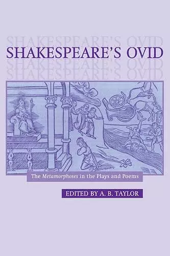 Shakespeare's Ovid cover