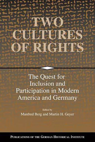 Two Cultures of Rights cover