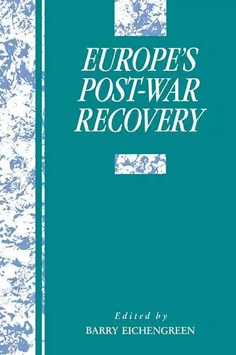 Europe's Postwar Recovery cover