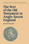 The Text of the Old Testament in Anglo-Saxon England cover