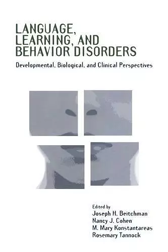 Language, Learning, and Behavior Disorders cover