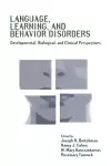 Language, Learning, and Behavior Disorders cover