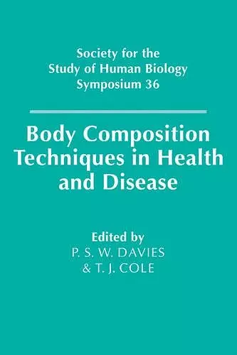 Body Composition Techniques in Health and Disease cover