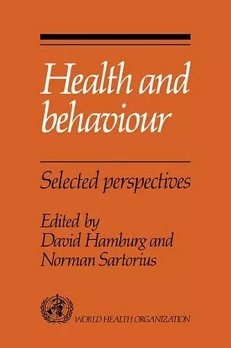 Health and Behaviour cover