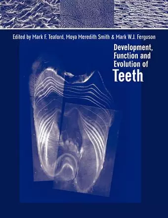 Development, Function and Evolution of Teeth cover