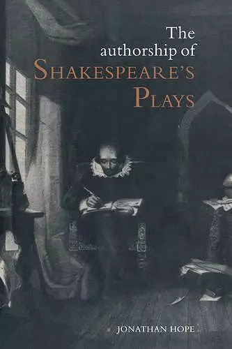 The Authorship of Shakespeare's Plays cover