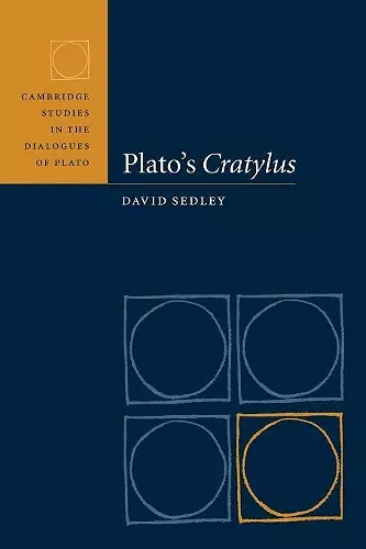 Plato's Cratylus cover