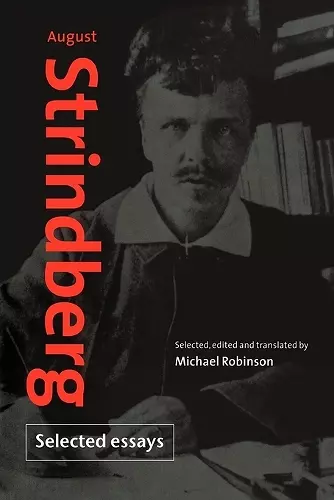 August Strindberg: Selected Essays cover