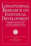 Longitudinal Research on Individual Development cover