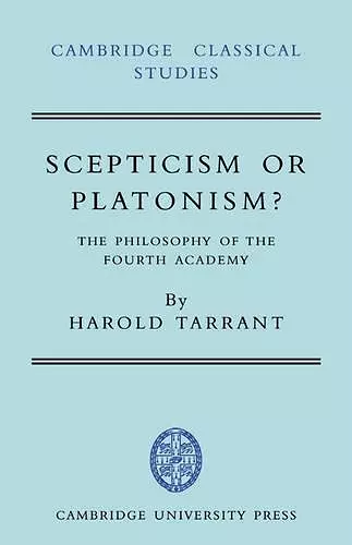 Scepticism or Platonism? cover