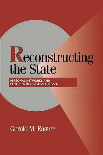 Reconstructing the State cover