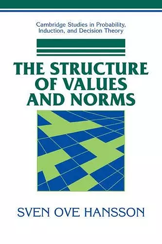 The Structure of Values and Norms cover