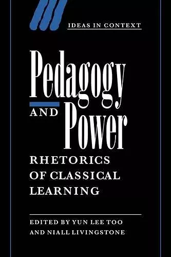 Pedagogy and Power cover