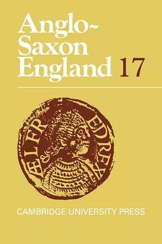 Anglo-Saxon England cover