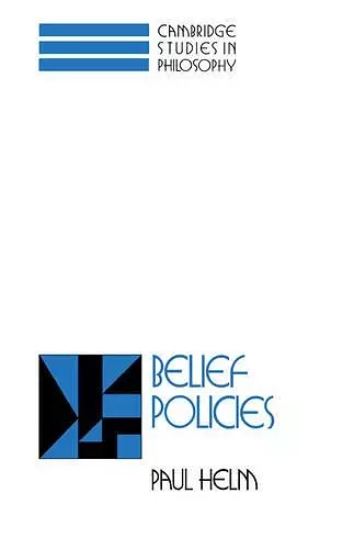 Belief Policies cover