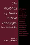 The Reception of Kant's Critical Philosophy cover