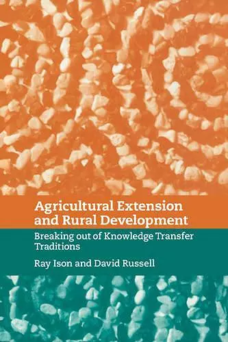 Agricultural Extension and Rural Development cover