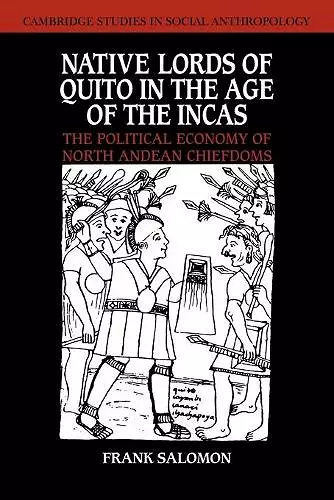 Native Lords of Quito in the Age of the Incas cover