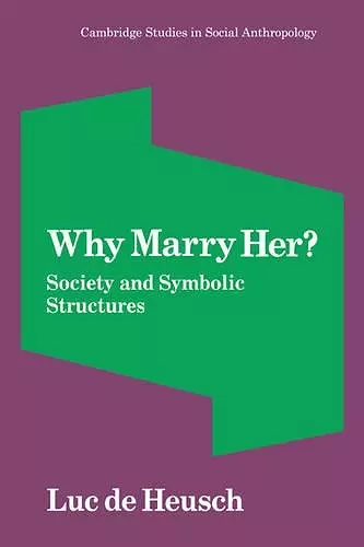 Why Marry Her? cover