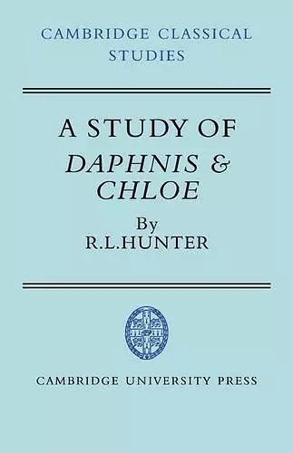 A Study of Daphnis and Chloe cover