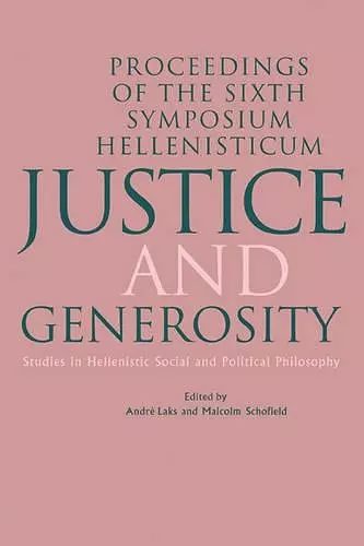 Justice and Generosity cover