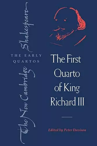 The First Quarto of King Richard III cover