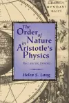 The Order of Nature in Aristotle's Physics cover