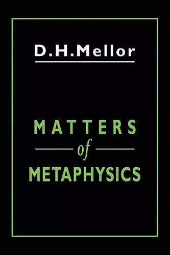 Matters of Metaphysics cover