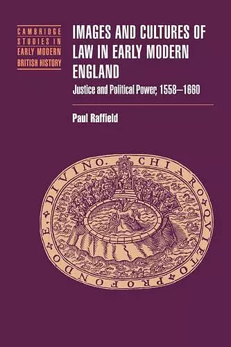 Images and Cultures of Law in Early Modern England cover