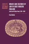 Images and Cultures of Law in Early Modern England cover